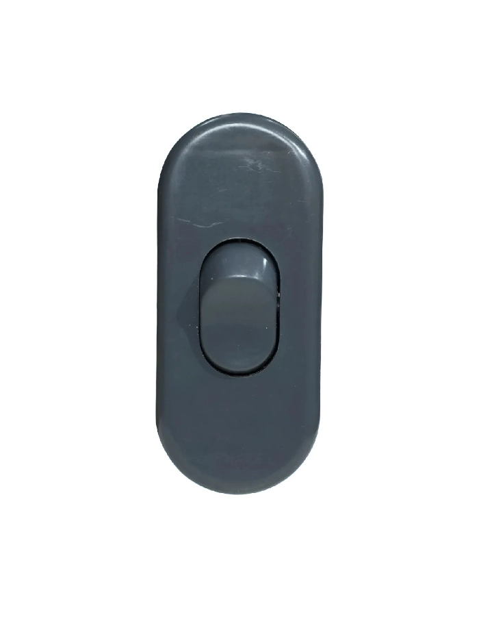 Tecla velador ovalada 2A RICHI negra bornes a morseta
